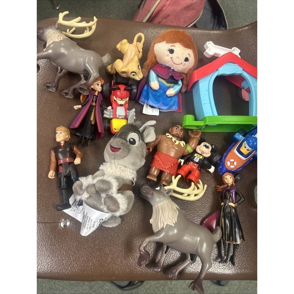 Disney Toys Mix Lot Of 30 Small Figures